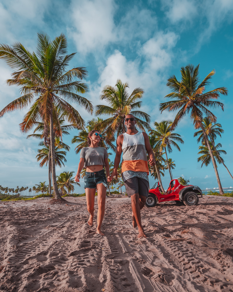 Durações dos passeios de buggy em Porto de Galinhas